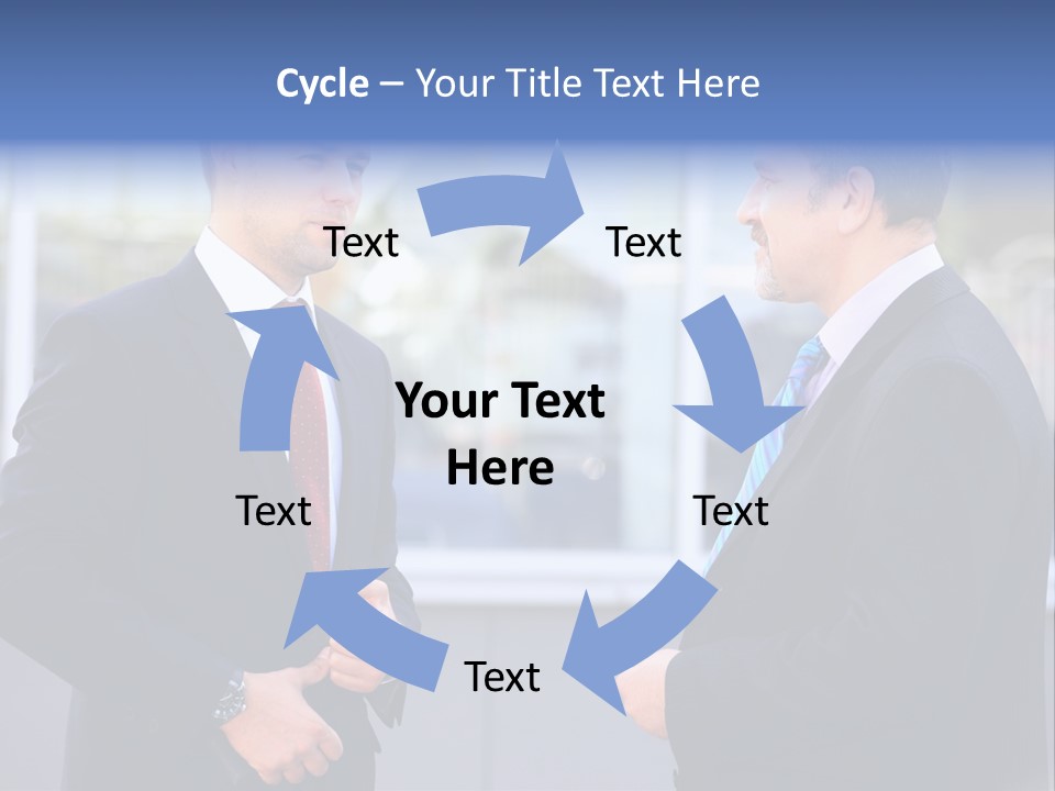 Business Teamwork Corporate PowerPoint Template