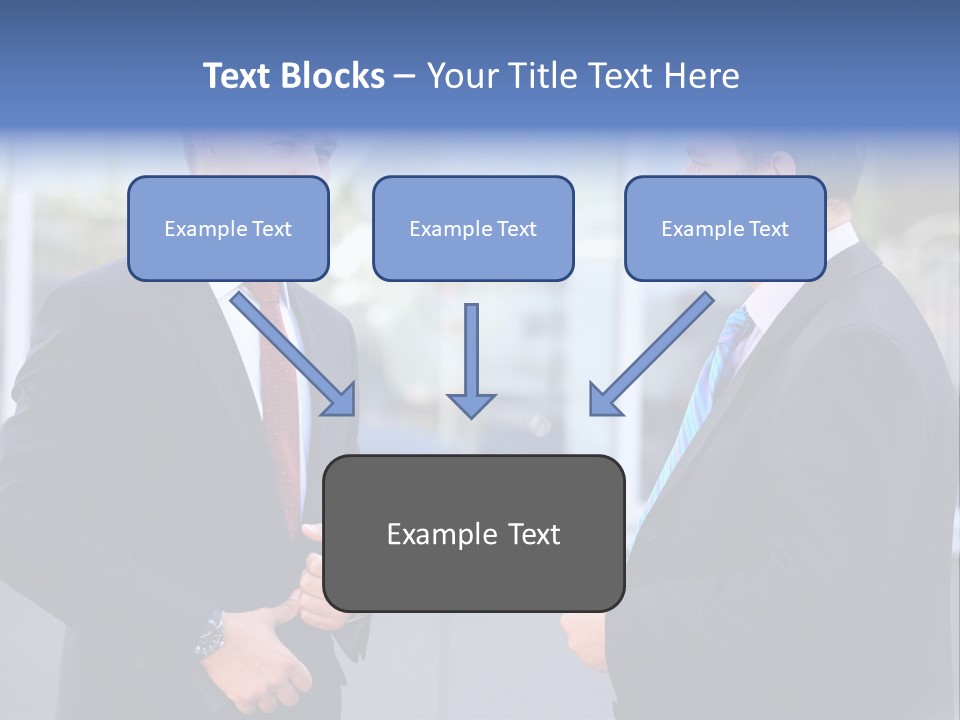 Business Teamwork Corporate PowerPoint Template