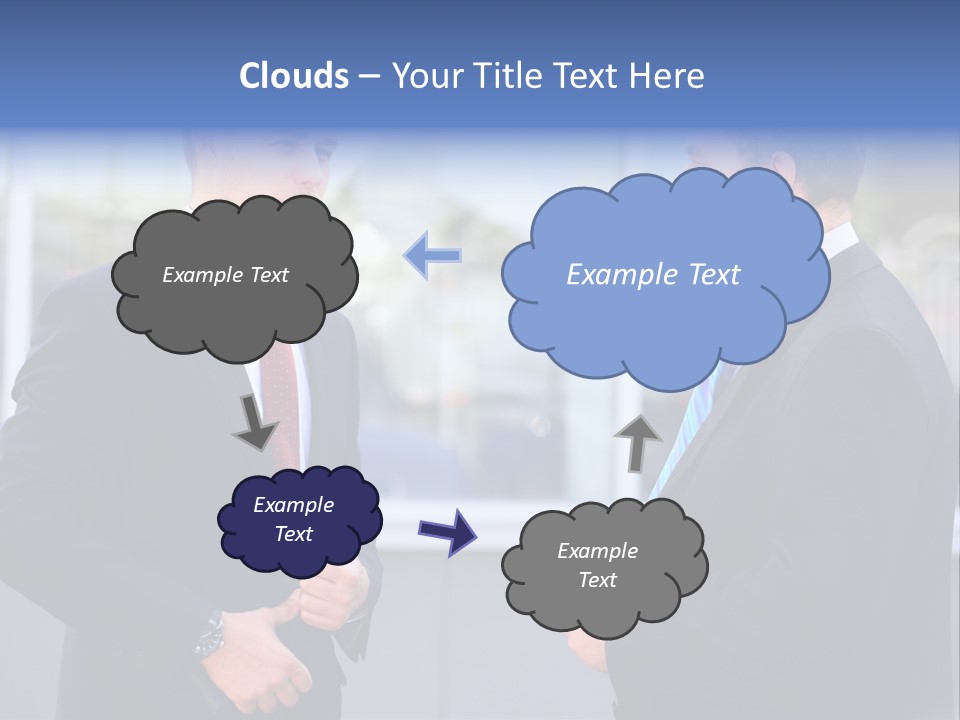 Business Teamwork Corporate PowerPoint Template