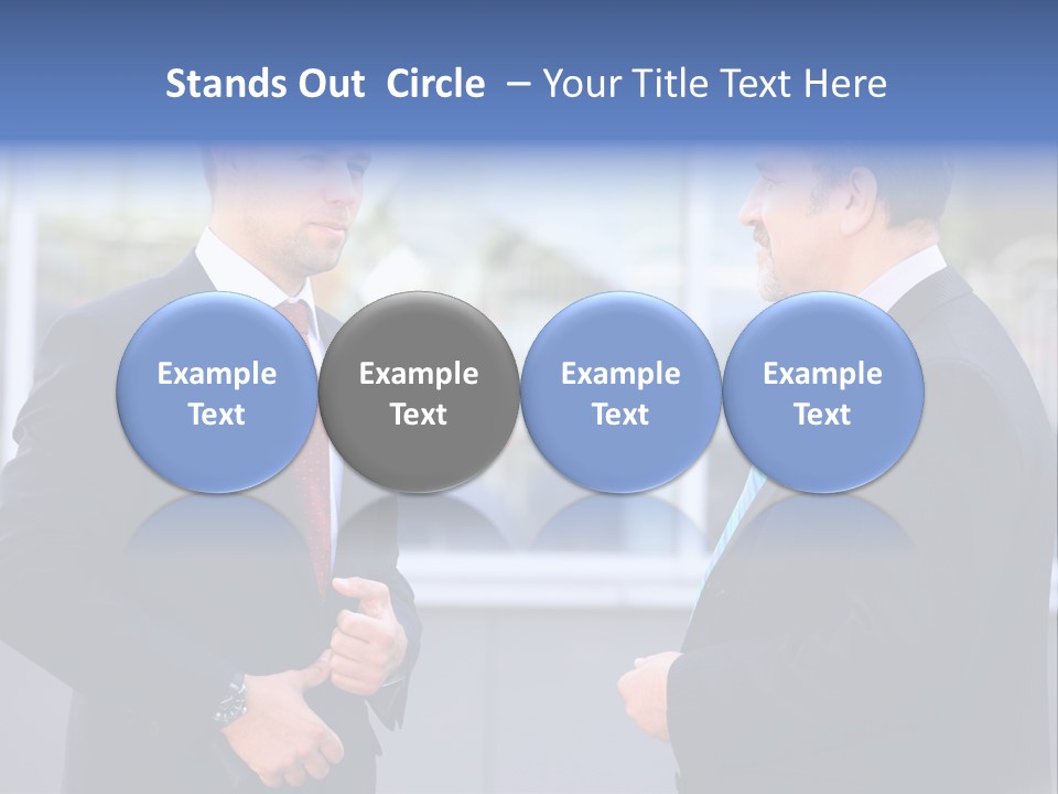 Business Teamwork Corporate PowerPoint Template