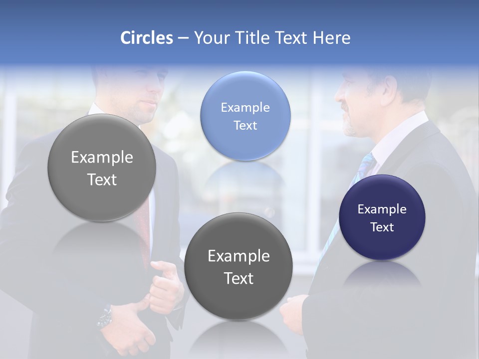 Business Teamwork Corporate PowerPoint Template