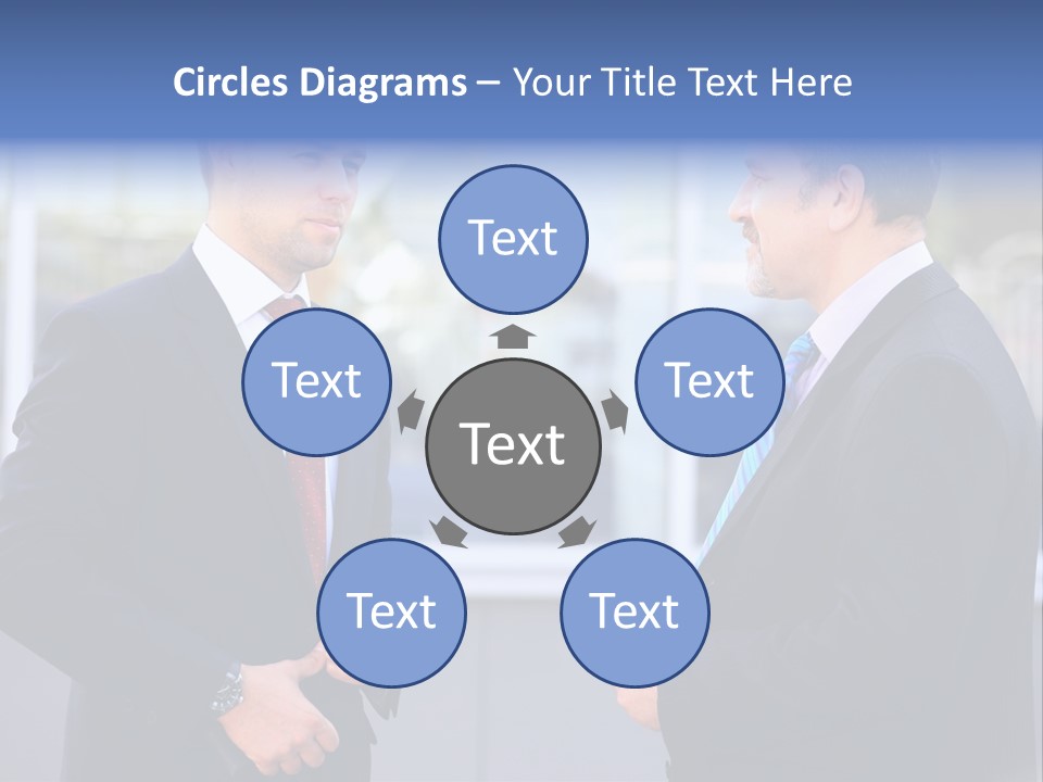 Business Teamwork Corporate PowerPoint Template