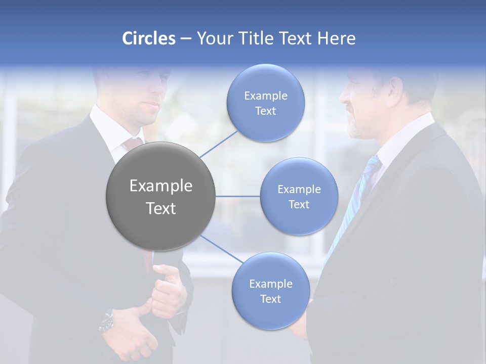 Business Teamwork Corporate PowerPoint Template