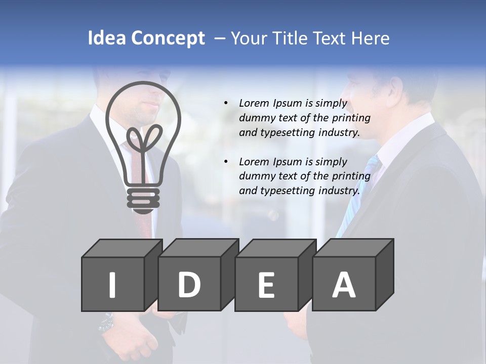 Business Teamwork Corporate PowerPoint Template