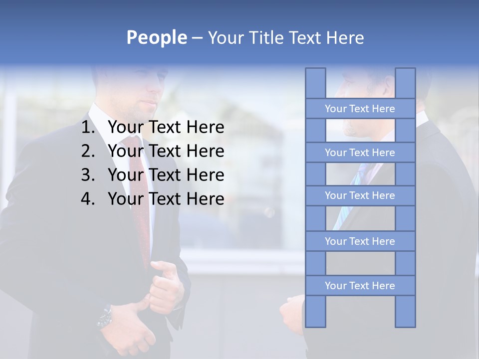 Business Teamwork Corporate PowerPoint Template