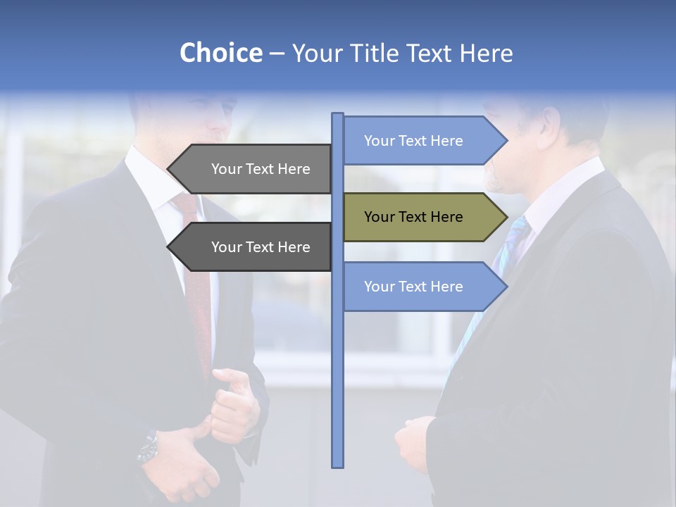 Business Teamwork Corporate PowerPoint Template