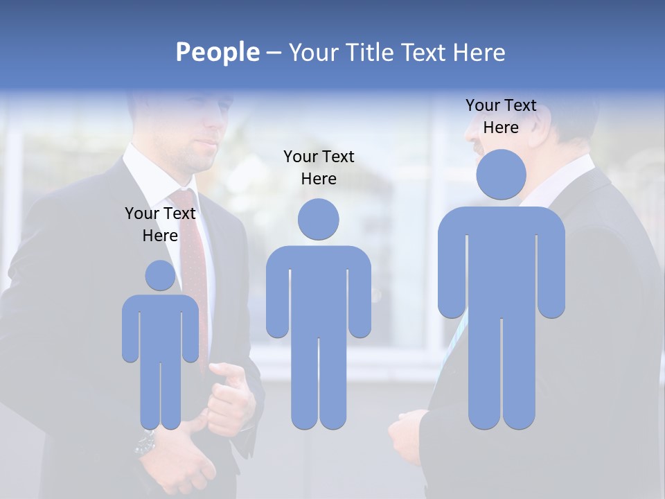 Business Teamwork Corporate PowerPoint Template