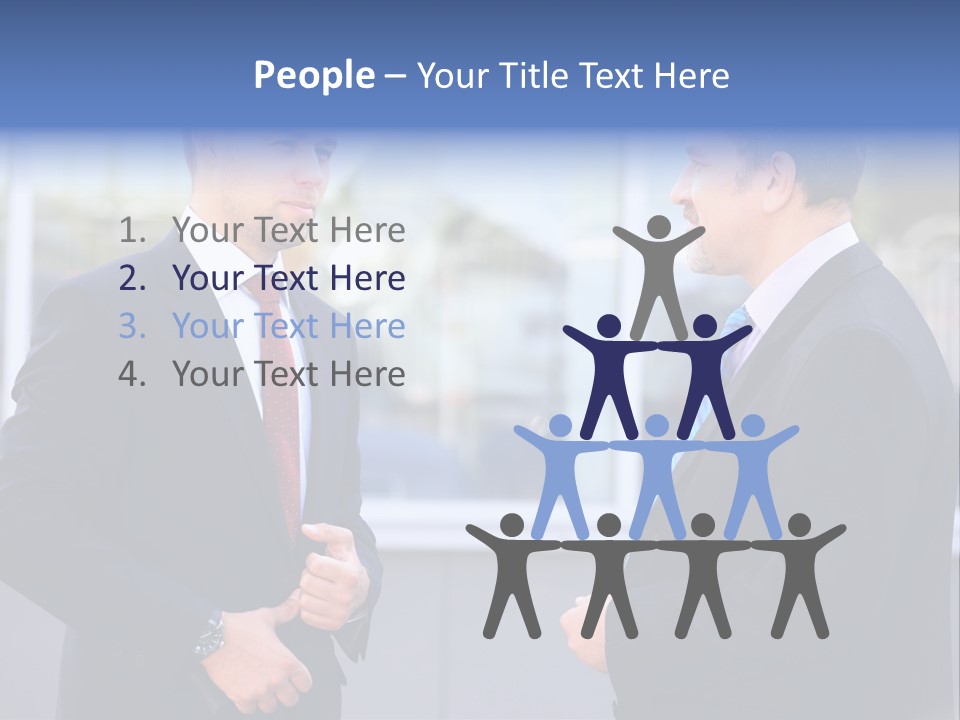 Business Teamwork Corporate PowerPoint Template