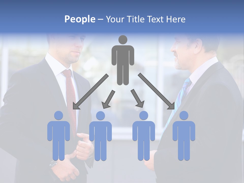 Business Teamwork Corporate PowerPoint Template