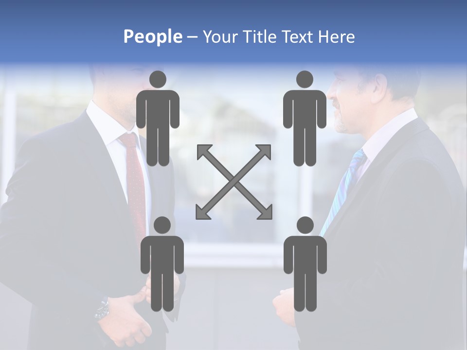 Business Teamwork Corporate PowerPoint Template