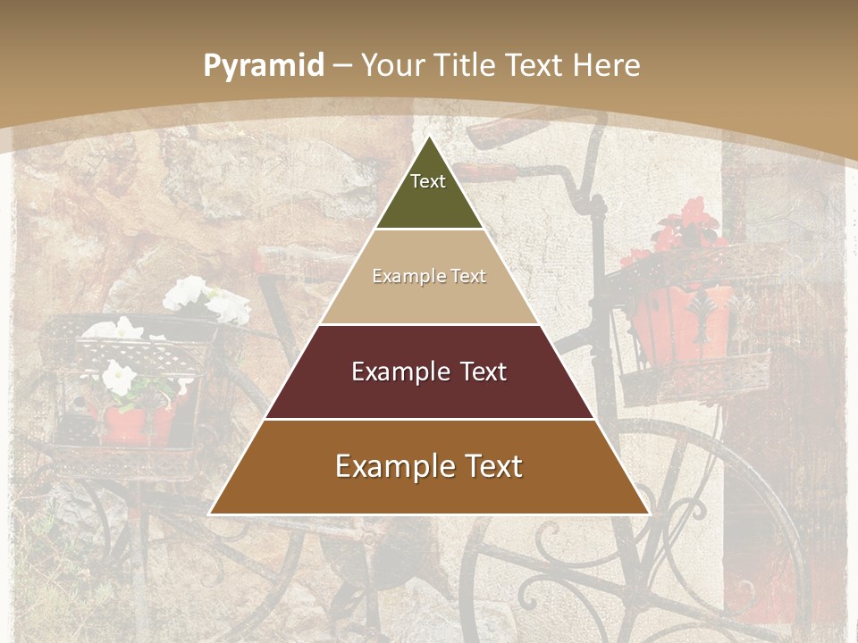 Door Pictorial Grunge PowerPoint Template