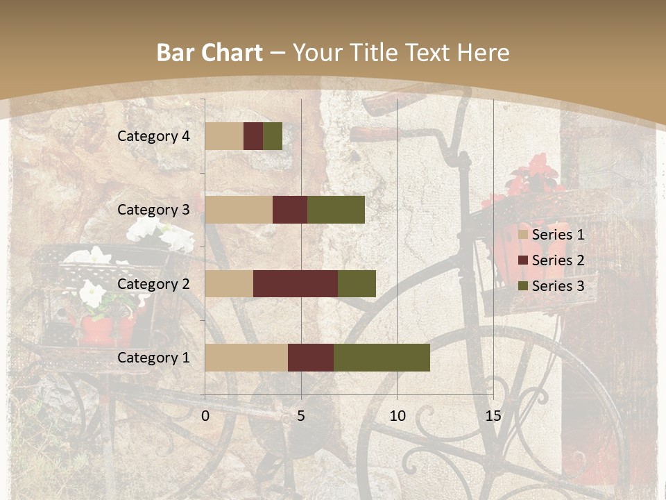 Door Pictorial Grunge PowerPoint Template