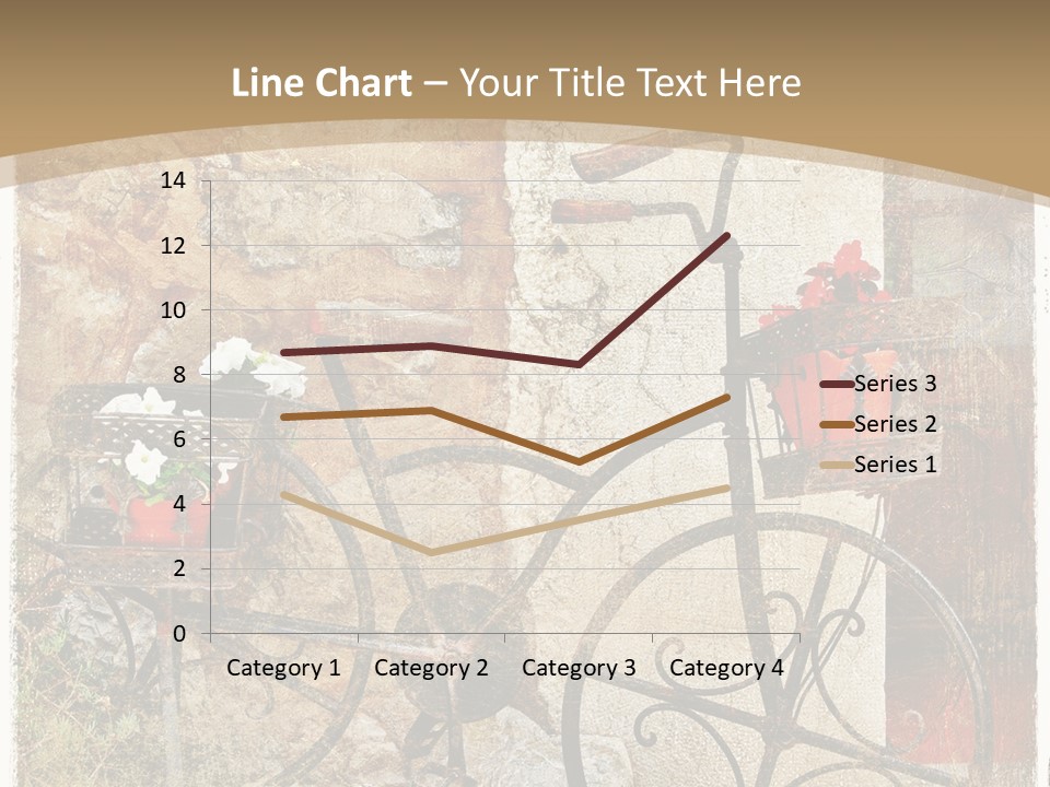 Door Pictorial Grunge PowerPoint Template