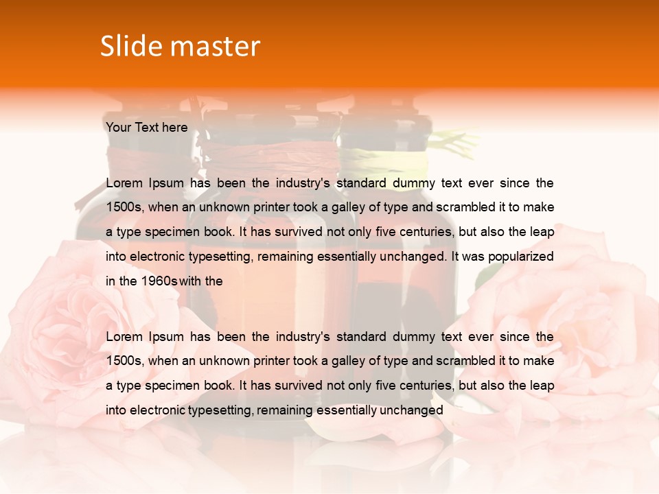 Health Beauty Massage PowerPoint Template