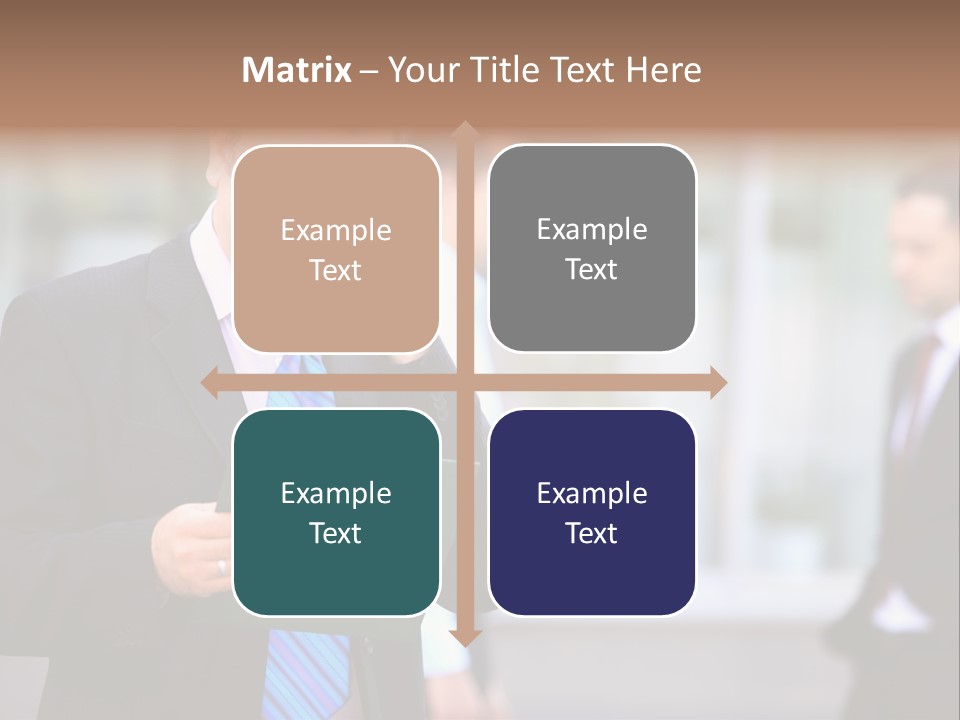 Guy Confident Charming PowerPoint Template