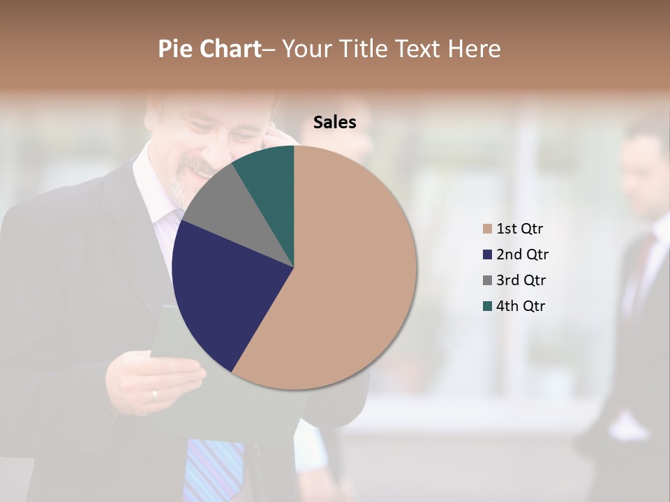 Guy Confident Charming PowerPoint Template