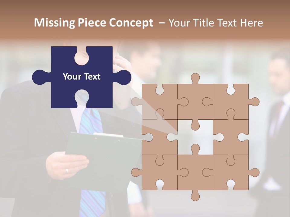 Guy Confident Charming PowerPoint Template