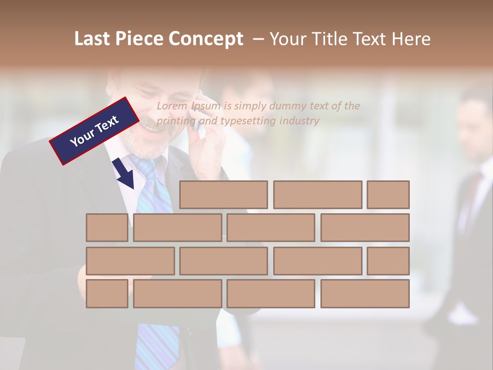 Guy Confident Charming PowerPoint Template
