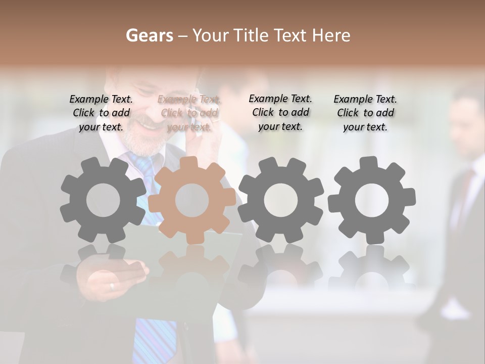 Guy Confident Charming PowerPoint Template