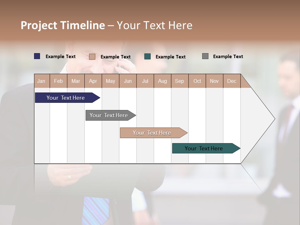 Guy Confident Charming PowerPoint Template