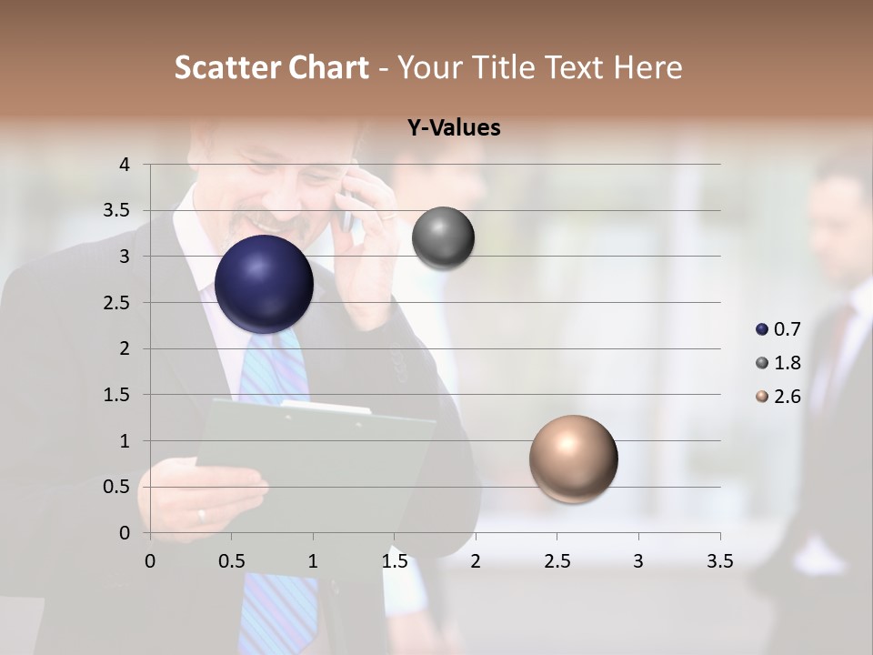 Guy Confident Charming PowerPoint Template
