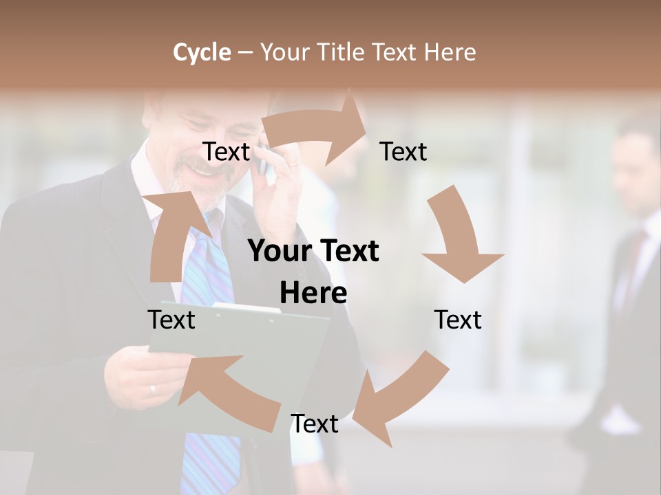 Guy Confident Charming PowerPoint Template