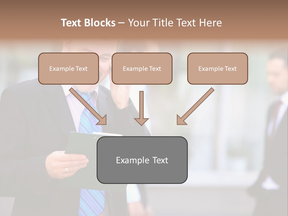 Guy Confident Charming PowerPoint Template