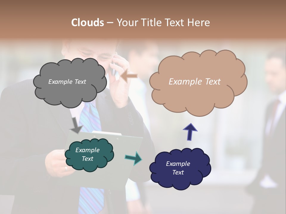 Guy Confident Charming PowerPoint Template