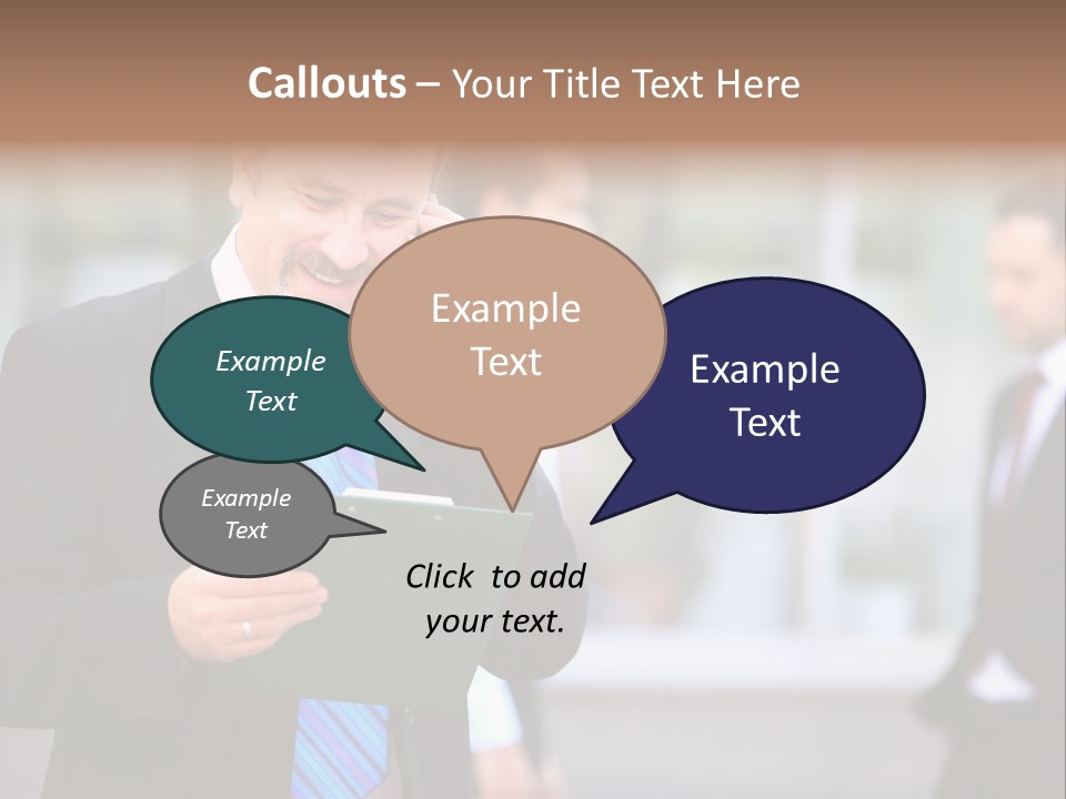 Guy Confident Charming PowerPoint Template