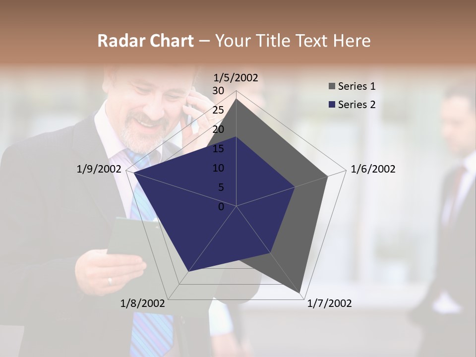 Guy Confident Charming PowerPoint Template