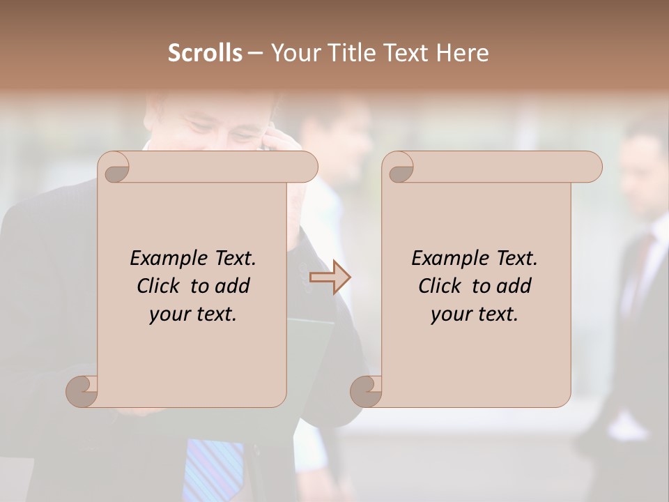 Guy Confident Charming PowerPoint Template