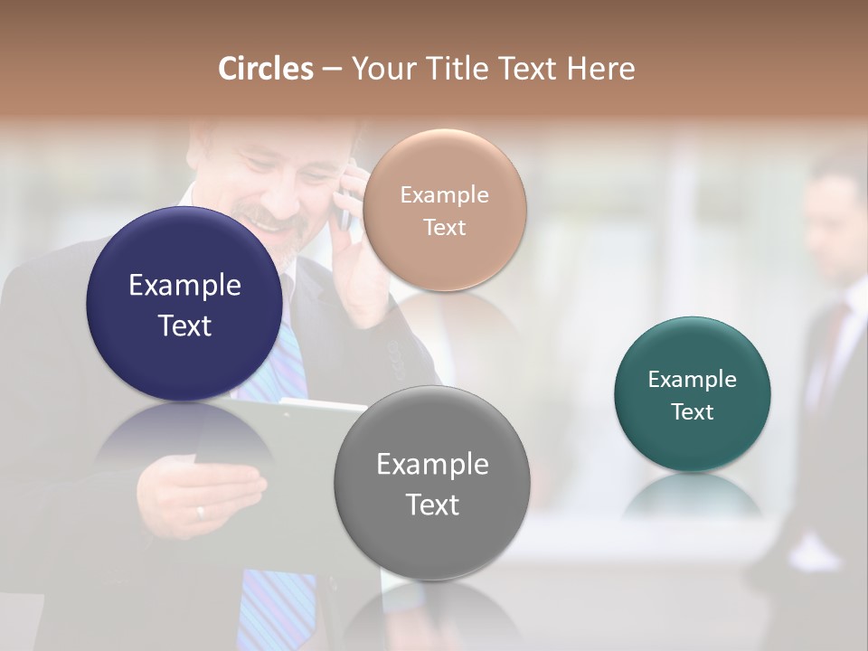 Guy Confident Charming PowerPoint Template