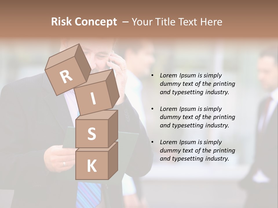 Guy Confident Charming PowerPoint Template