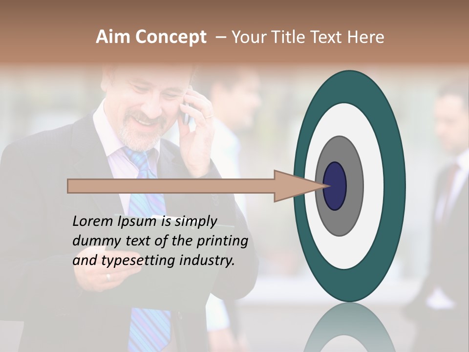 Guy Confident Charming PowerPoint Template