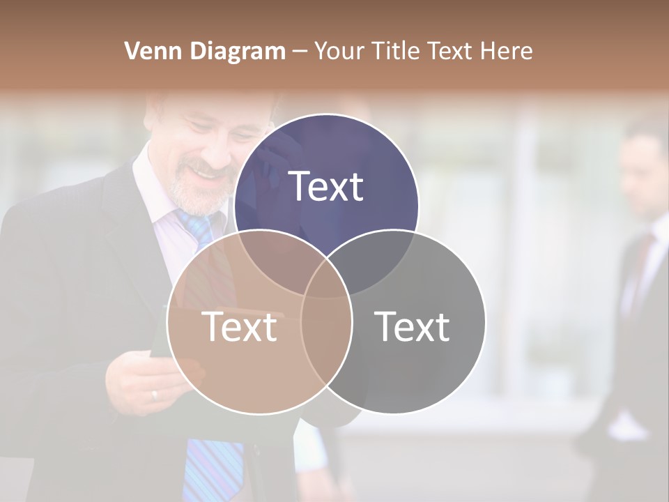 Guy Confident Charming PowerPoint Template