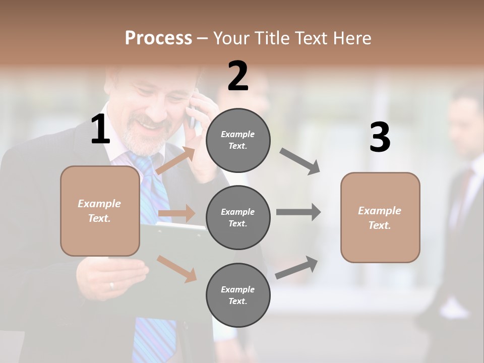 Guy Confident Charming PowerPoint Template