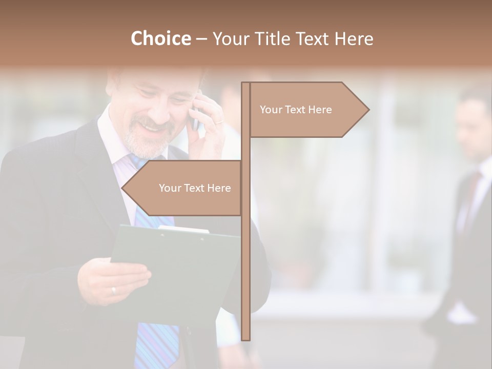 Guy Confident Charming PowerPoint Template