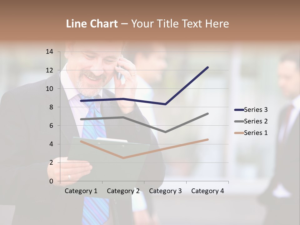 Guy Confident Charming PowerPoint Template