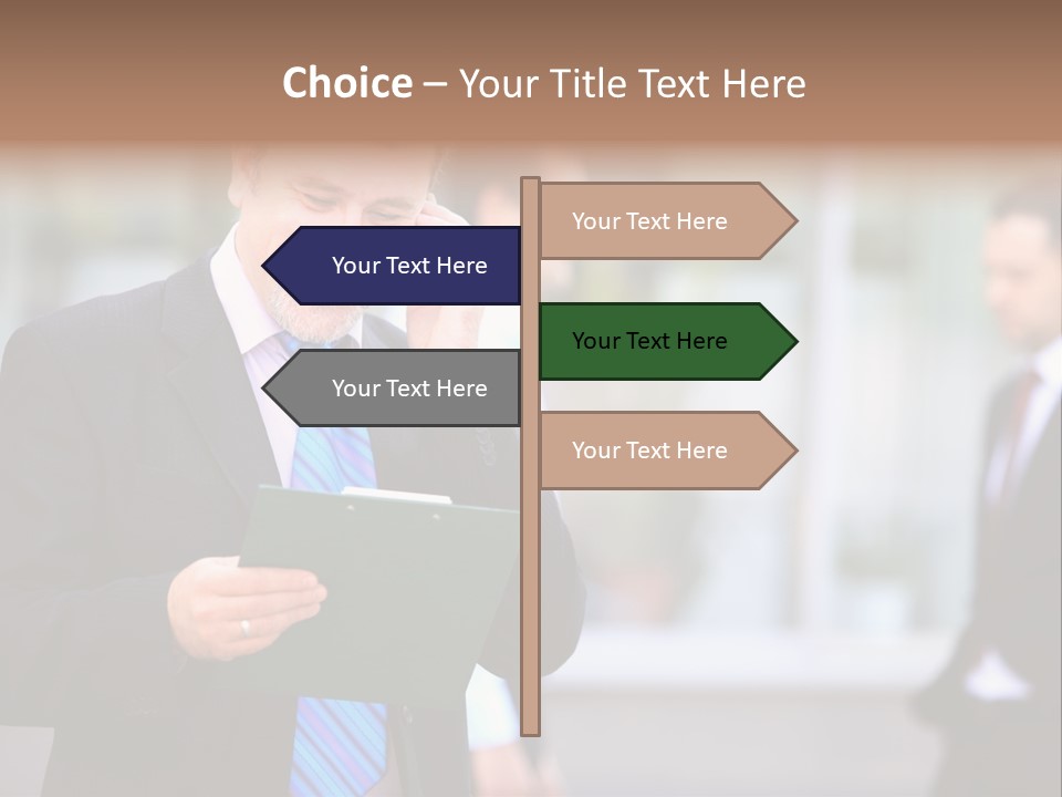 Guy Confident Charming PowerPoint Template