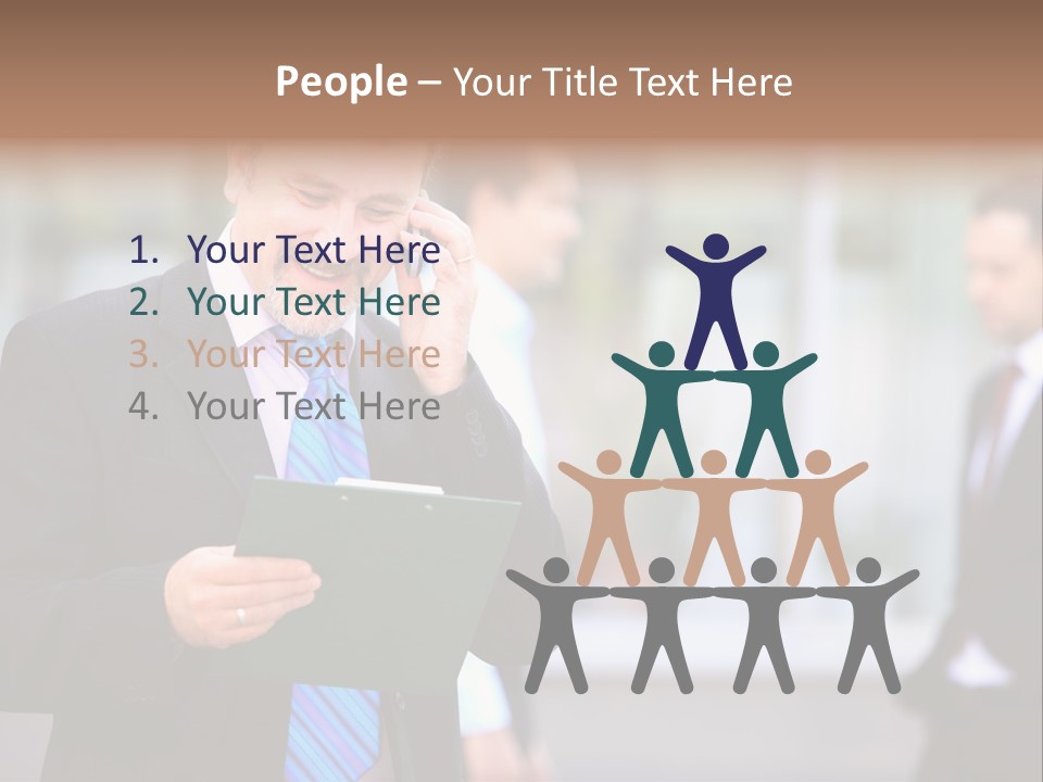 Guy Confident Charming PowerPoint Template