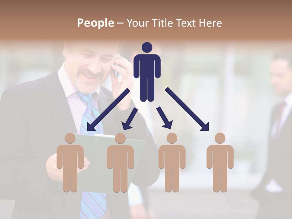 Guy Confident Charming PowerPoint Template