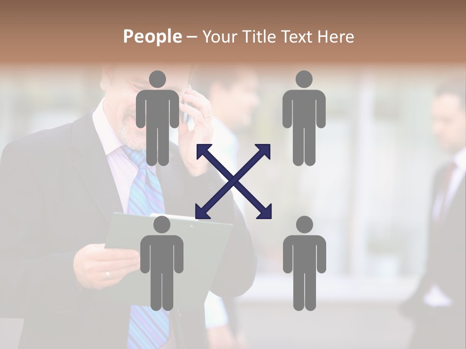 Guy Confident Charming PowerPoint Template