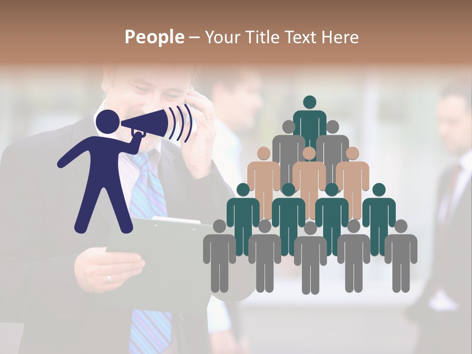 Guy Confident Charming PowerPoint Template