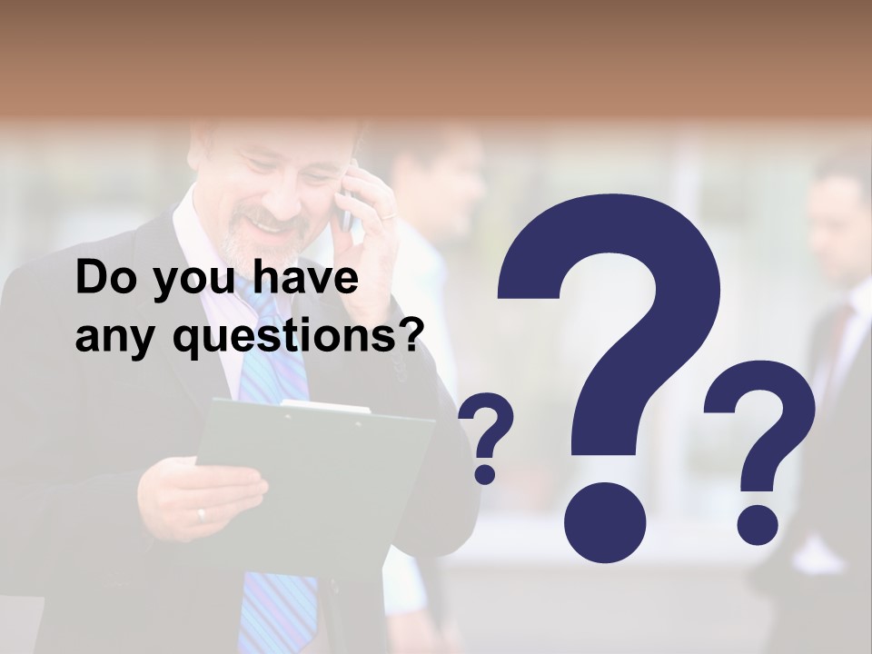 Guy Confident Charming PowerPoint Template