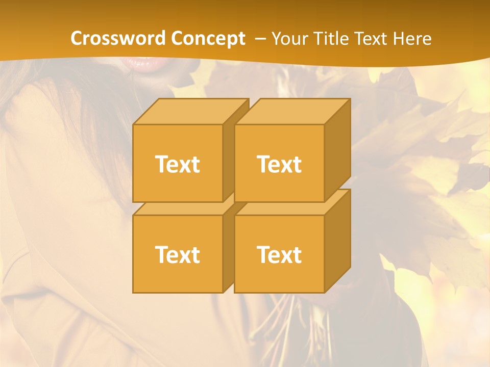 Fashion Makeup Woman PowerPoint Template