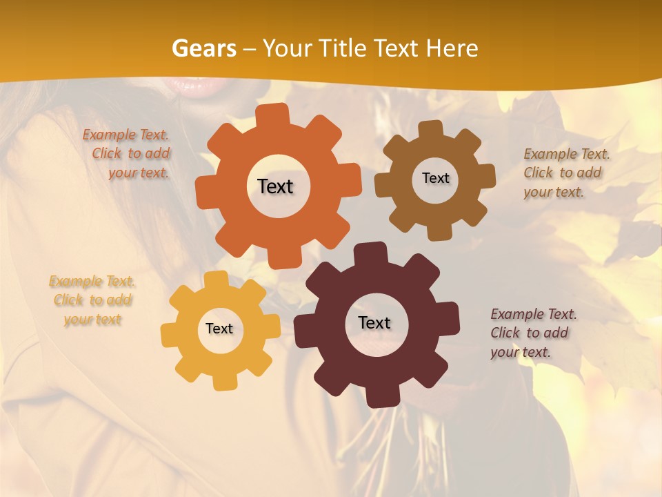 Fashion Makeup Woman PowerPoint Template