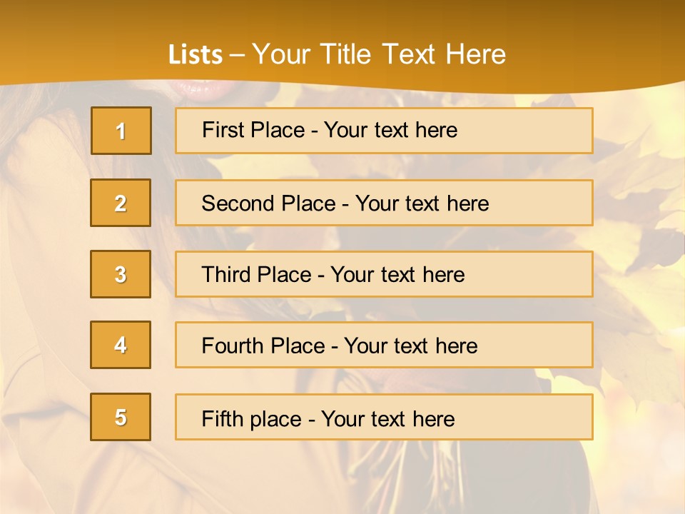 Fashion Makeup Woman PowerPoint Template