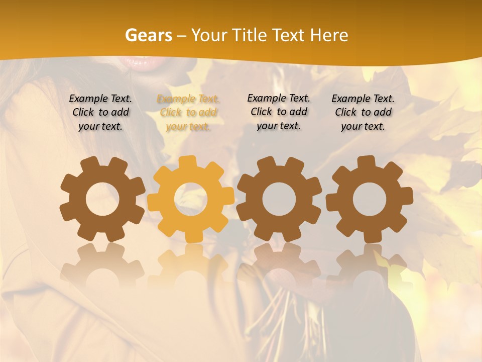 Fashion Makeup Woman PowerPoint Template