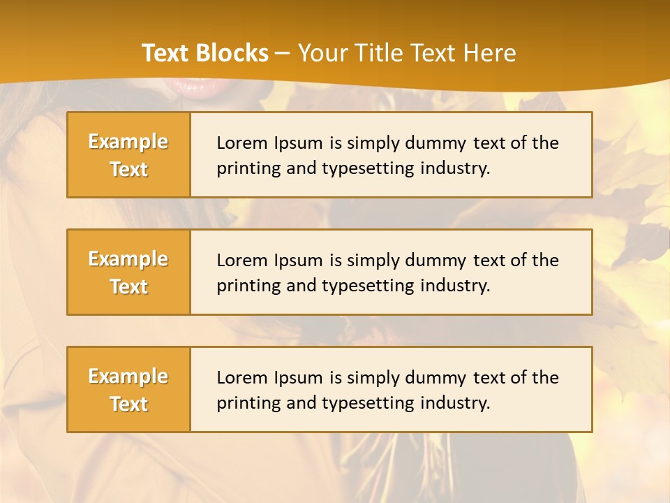 Fashion Makeup Woman PowerPoint Template