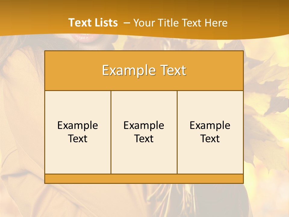 Fashion Makeup Woman PowerPoint Template